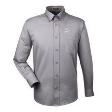 Load image into Gallery viewer, Men&#39;s Easy Blend Long-Sleeve Twill Shirt with Stain-Release
