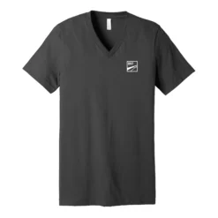 Unisex Jersey Short Sleeve V-Neck Tee