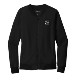 Women's Lightweight French Terry Bomber Zip-up Cardigan