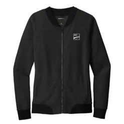 Women's Lightweight French Terry Bomber Zip-up Cardigan