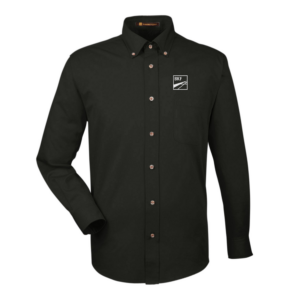 Men's Easy Blend Long-Sleeve Twill Shirt with Stain-Release