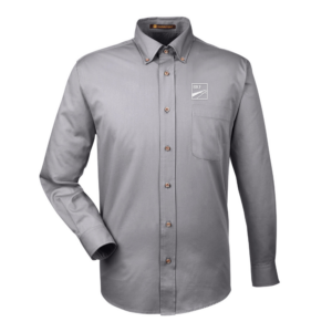 Men's Easy Blend Long-Sleeve Twill Shirt with Stain-Release