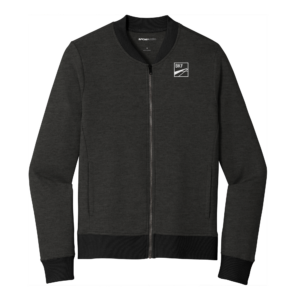 Men's Lightweight French Terry Bomber Zip-up Cardigan