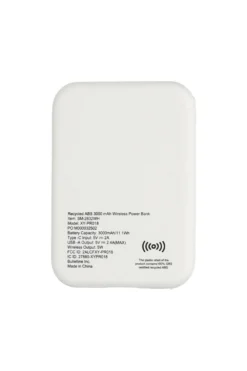Alternative view of Recycled ABS 3000 mAh Wireless Power Bank