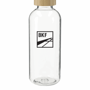 Reusable Bottle with 100% Bamboo Lid