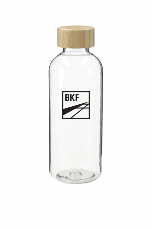 Reusable Bottle with 100% Bamboo Lid