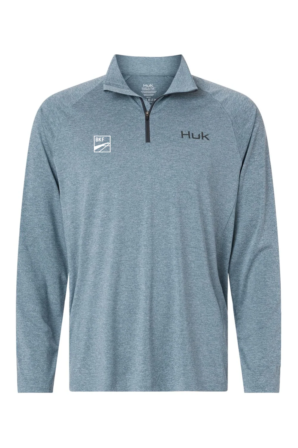 Men's Airweight Heather Quarter-Zip Pullover - Image 2