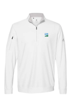 Men's Adidas Textured Quarter-Zip Pullover