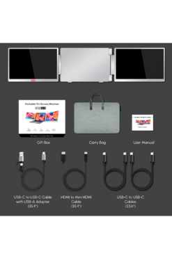 Alternative view of Laptop Trio Monitor Extender
